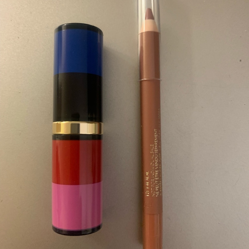 Estée Lauder Pure Color Envy Lipstick and Lip Liner - Rebellious Rose/Nude